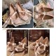 Iris Corolla Demi Ballet Stye Wedge Shoes(Reservation/5 Colours/Full Payment Without Shipping)